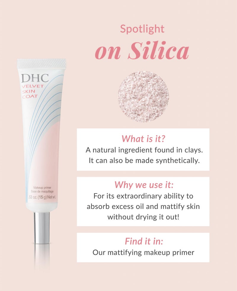 DHC Velvet Skin Coat, Mattifying Makeup Primer, Powder-Gel Formula, Minimizes look of pores, fine lines, and Imperfections, All skin types, Fragrance and Colorant Free, 0.52 oz. Net wt - Image 3