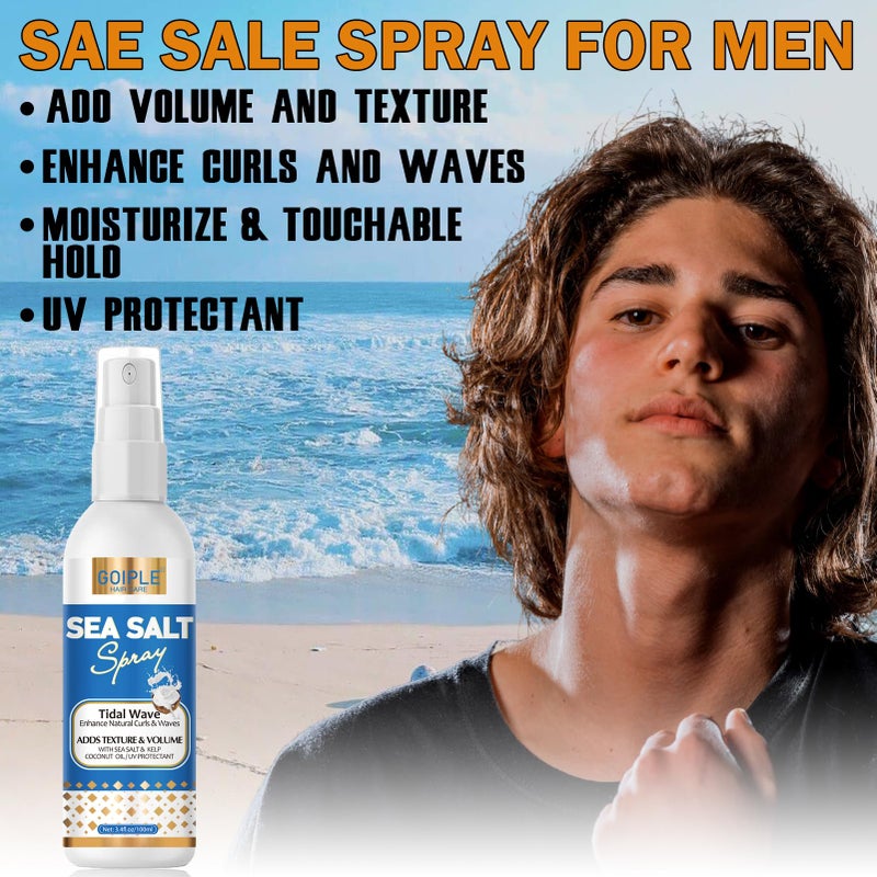 Goiple Hair Styling Powder 1.05oz Natural Look Volumizing & Texturizing Powder Flexible Hold Easy to Apply Texture Powders Sea Salt Spray for Men Women All Hair Style - Image 4