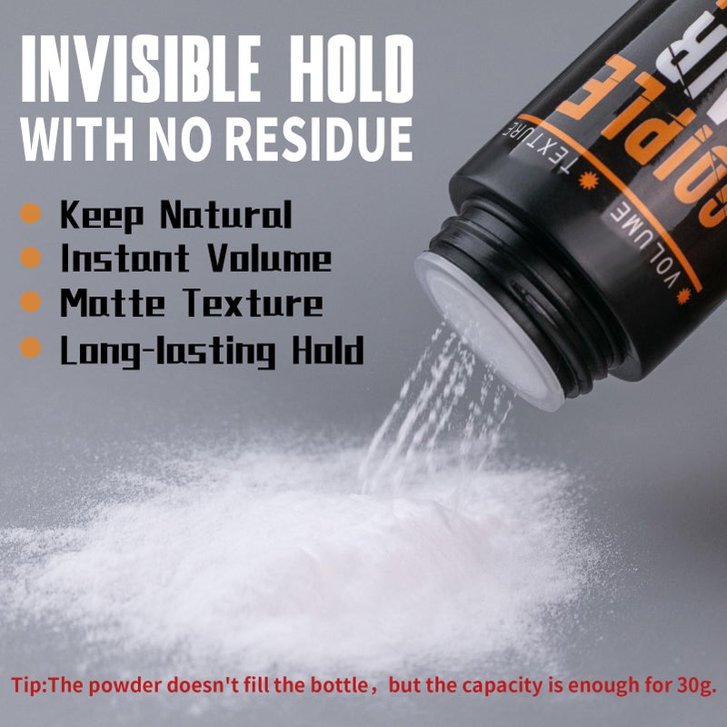 Goiple Hair Styling Powder 1.05oz Natural Look Volumizing & Texturizing Powder Flexible Hold Easy to Apply Texture Powders Sea Salt Spray for Men Women All Hair Style - Image 2