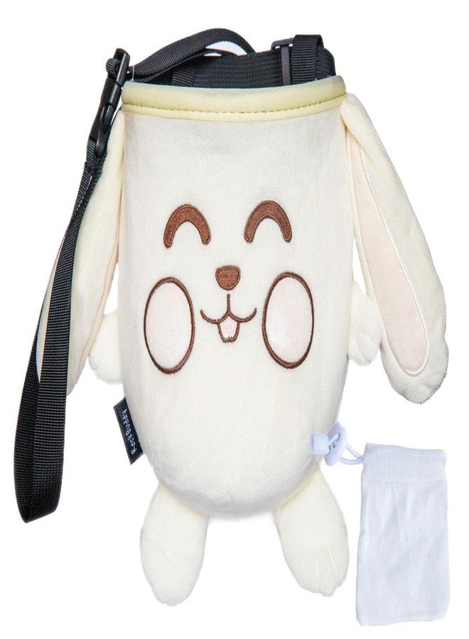 Rockbuddy Chalk Bag for Rock Climbing - Bouldering Chalk Bucket with Quick-Clip Belt, Zipper Pocket and Brush Holder (Rabbit) (Frost) - Image 1