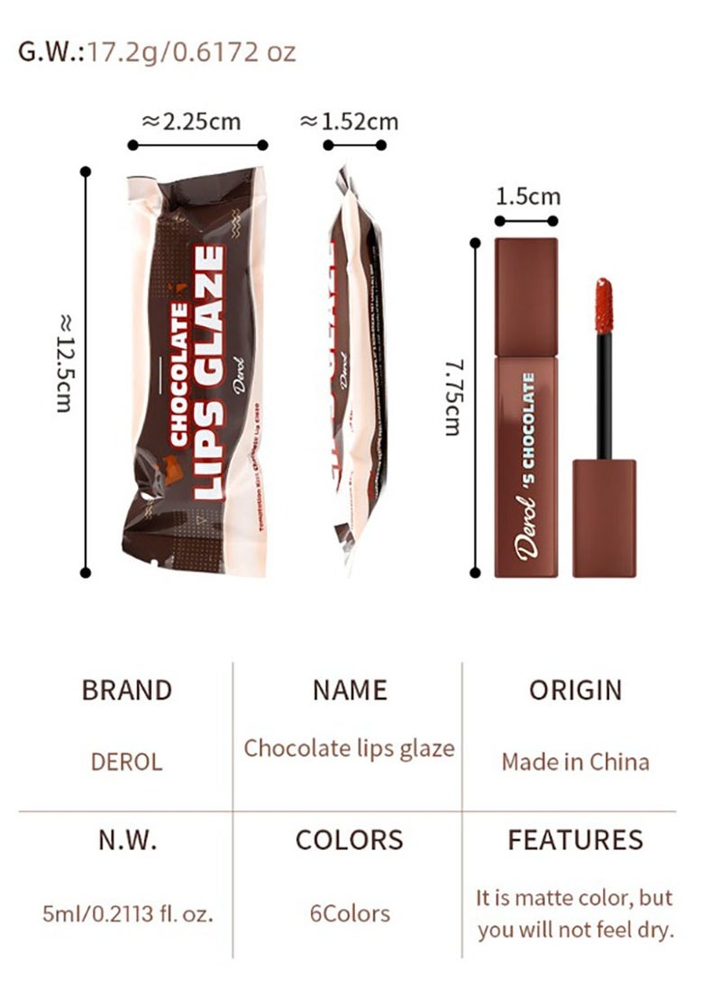DEROL Chocolate Lips Glaze  - Image 5