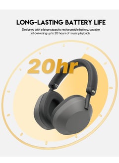 FANTECH Wireless Gaming Headset with Dual Mode (BT 5.3/Wired) - Gaming headset for PC, PS5, PS4, Mac，Switch，16H Playtime, 40mm Drivers, Fast Charging, Adjustable Ear Cups, Memory foam, Durable Frame,Multi-Platform for PC/Mobile/PS5 Multi-Platform Compatible  - Image 3