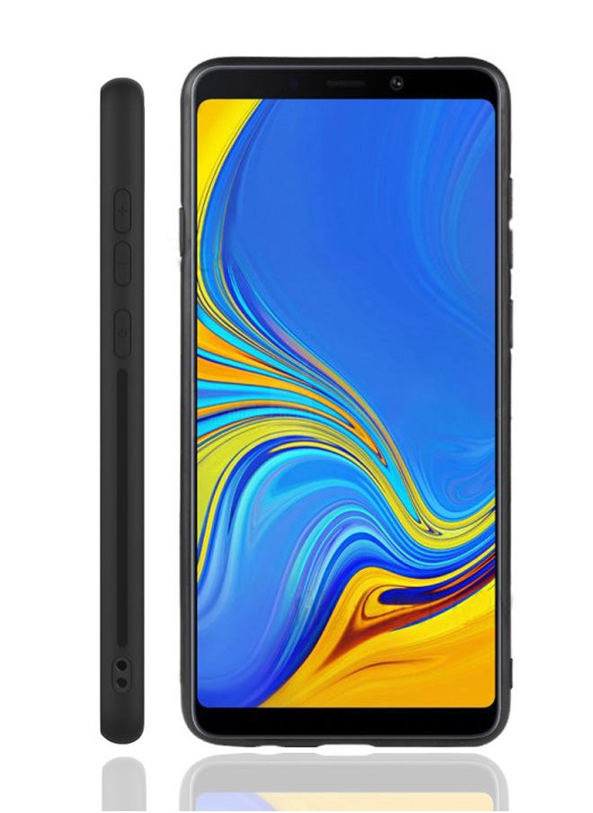 Tolwak - Samsung Galaxy A9 (2018) Protective Case Cover Leaves Pattern - Image 1