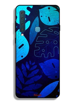 Samsung Galaxy A9 (2018) Protective Case Cover Leaves Pattern