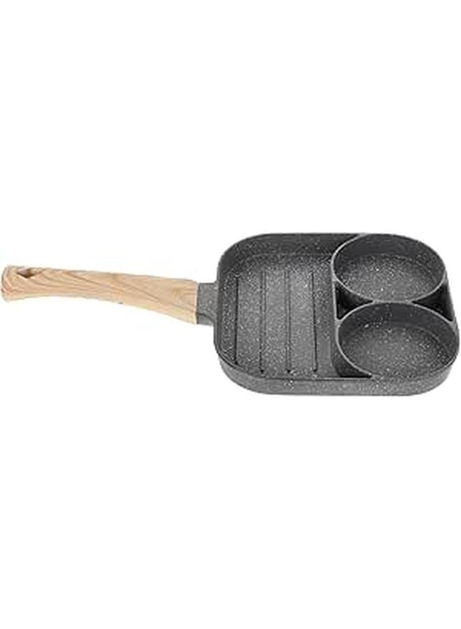 Non Stick Mini Omelet Frying Pan Induction Compatible Small Egg Skillet for Breakfast - Image 1