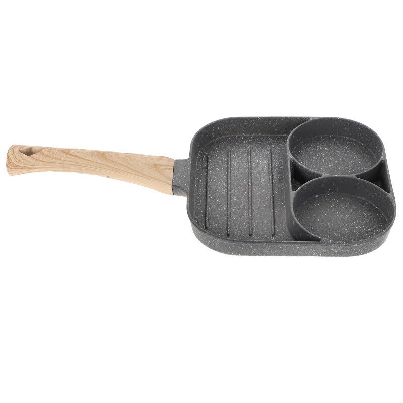 Non Stick Mini Omelet Frying Pan Induction Compatible Small Egg Skillet for Breakfast - Image 2