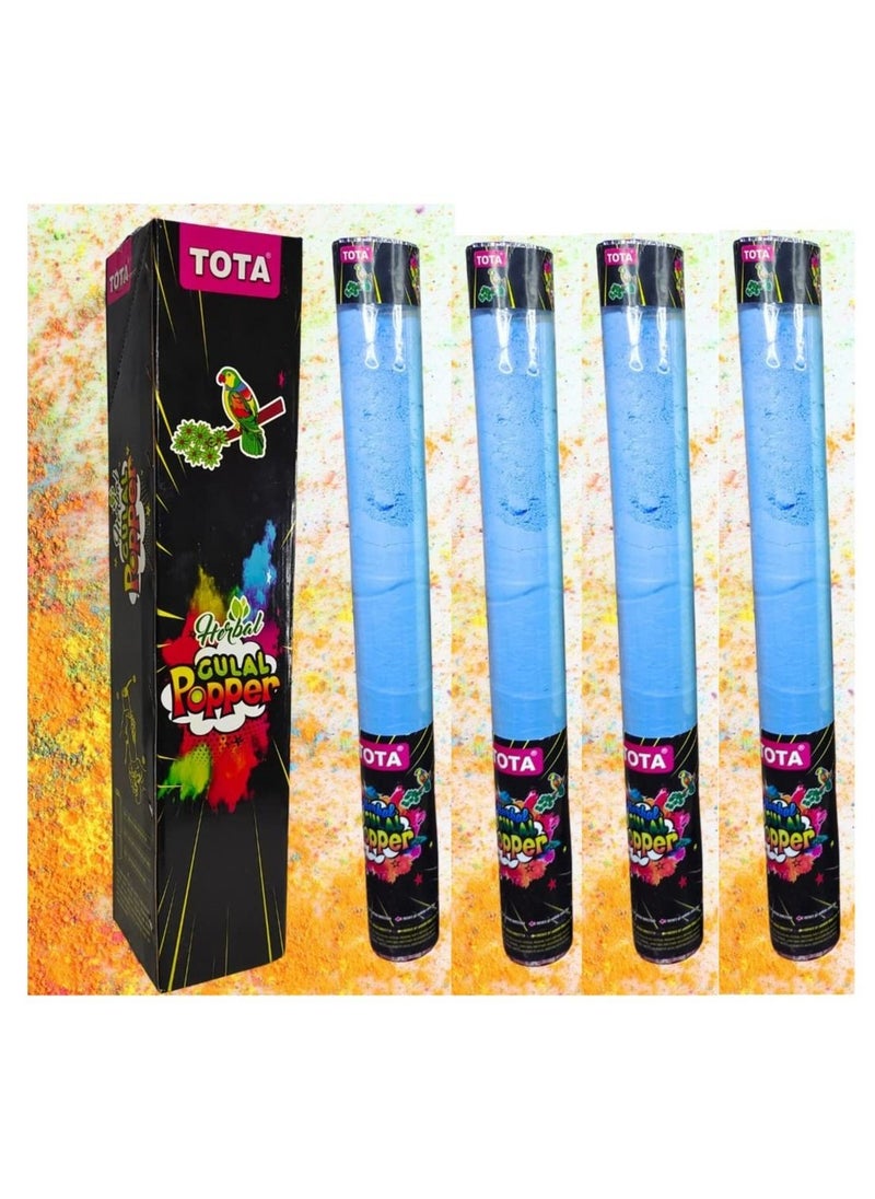 TOTA Pack of 4 tota herbal gulal popper Gulal  - Image 2
