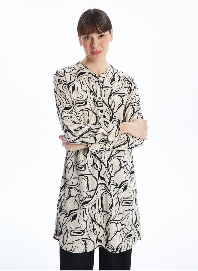 LC WAIKIKI Crazy Collar Patterned Women's Tunic  - Image 1