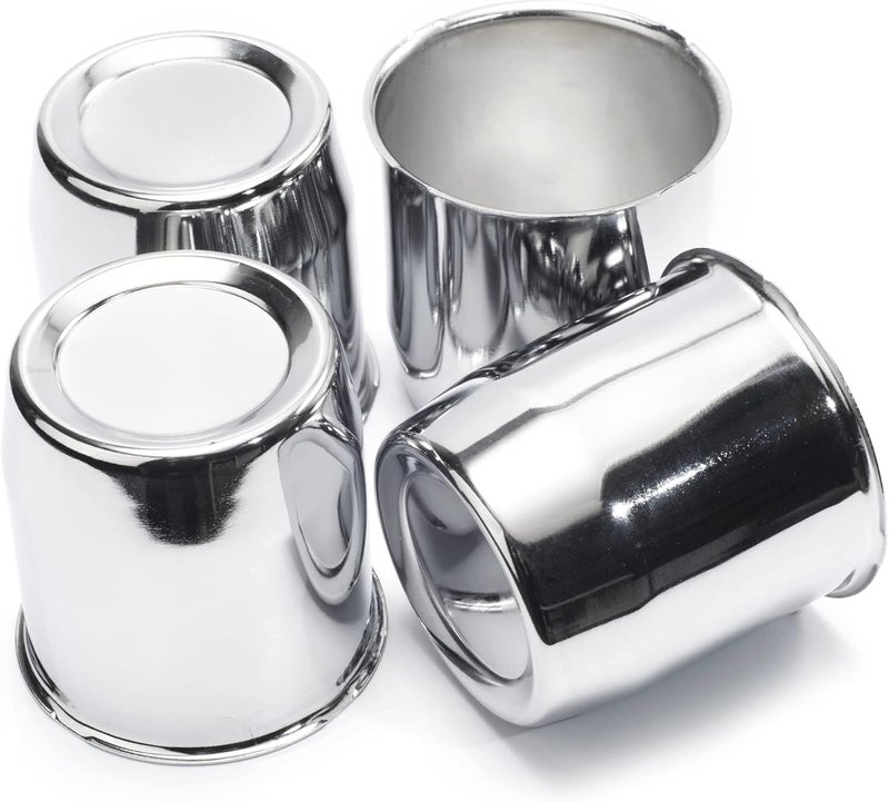Rheedal Chrome Wheel Hub Caps - Set of 4, 2.64" Diameter - Image 1