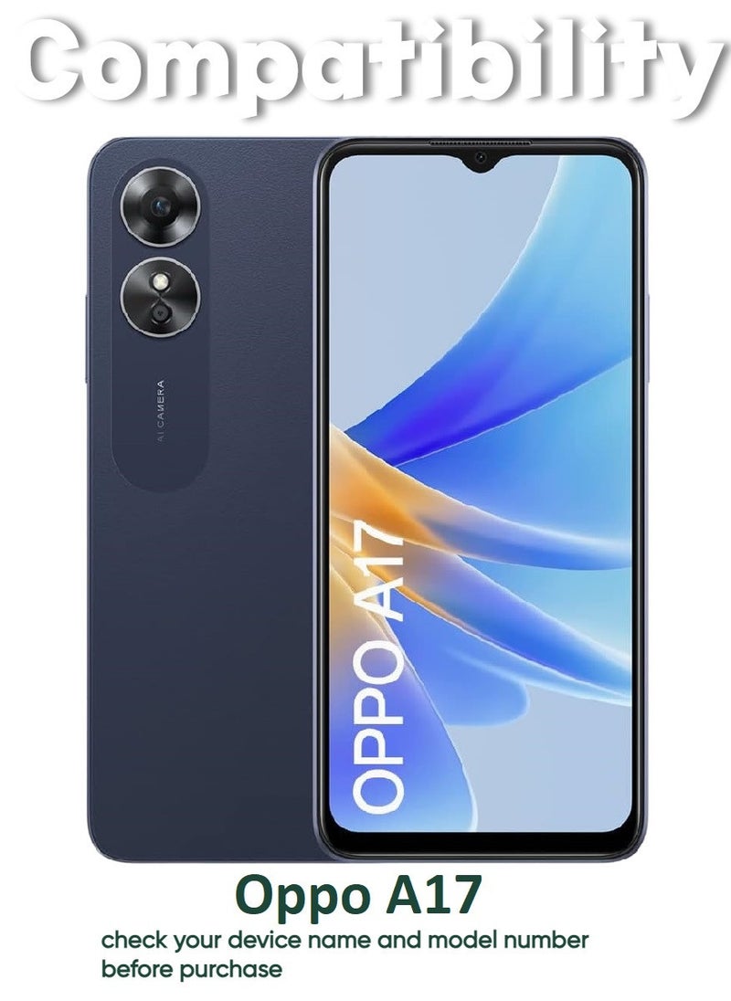 ACLIX Antistatic ESD Dustproof Premium Quality High Definition Tempered Glass Screen Protector Designed For Oppo A17 - Image 3