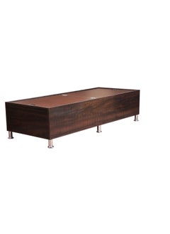 CASPIAN CASPIAN Furniture Single Bed DiwanSofa with Storage Engineered Wooden Bed with Legs Mattress Size 72 x 30 Recommended Colour Rainforest Dark 