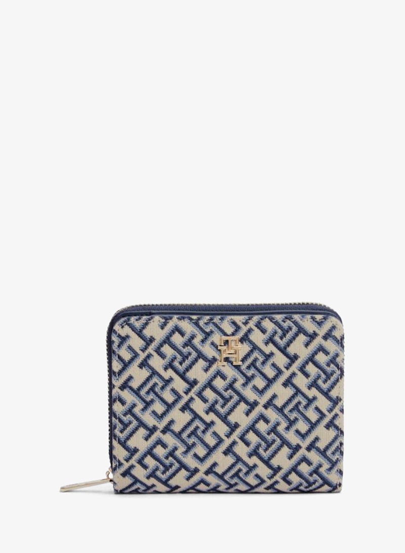 TOMMY HILFIGER Monogram Jacquard Wallet - Image 1