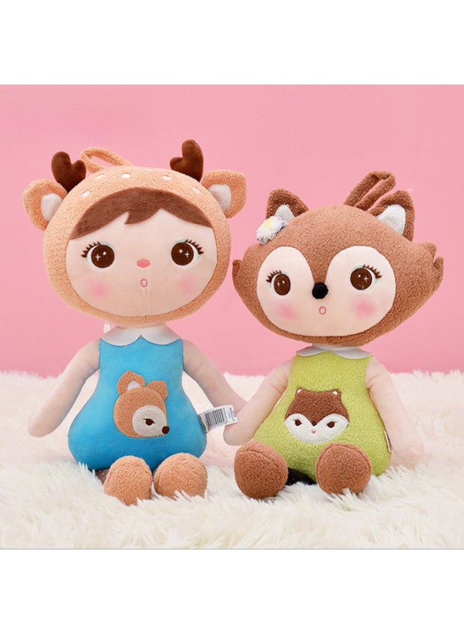 Metoo Rabbit Keppel Doll Comfort Rag Doll Plush Toy Birthday Gift Doll Children's Toy-Color:Upgrade-Niuniu-Height:The Trumpet Is About 45cm High (0.2kg) - Image 5