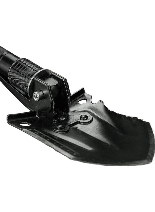 JD.com Jd Jingzao Folding Multi-Functional Outdoor Shovel, Mini Car-Mounted Equipment, Fishing Iron Shovel, Manganese Steel Snow Shovel - Image 2