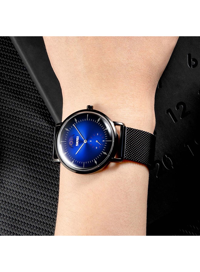 Men's New Creative Moon Phase Quartz Waterproof WristWatch 5429DBU - Image 3