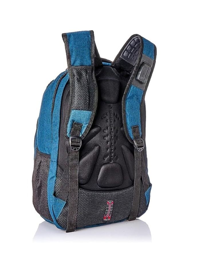 swiss gear 6618 15.6 inch laptop backpack with usb and aux output Blue/Black - Image 2