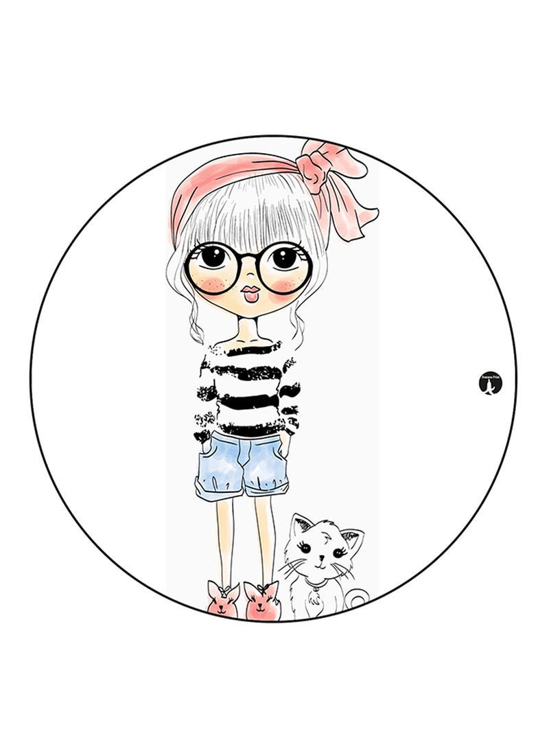 RKN Girl Printed Fridge Magnet Multicolour - Image 2