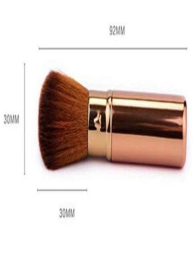 RECTYO GALLERY 1 PCS Makeup Blush Brushes, Travel Retractable Kabuki Brush,Foudation Blush Brush Cosmetic Tool(MULTICOLOR) - Image 2