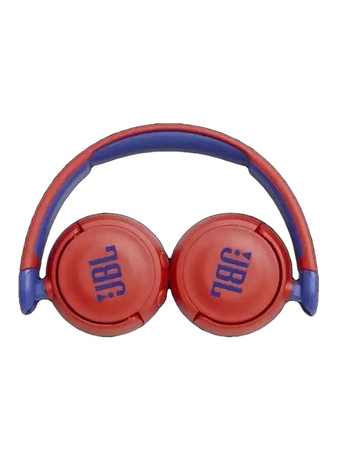 JBL Jr310Bt On-Ear Bluetooth Headphones For Kids Red - Image 4
