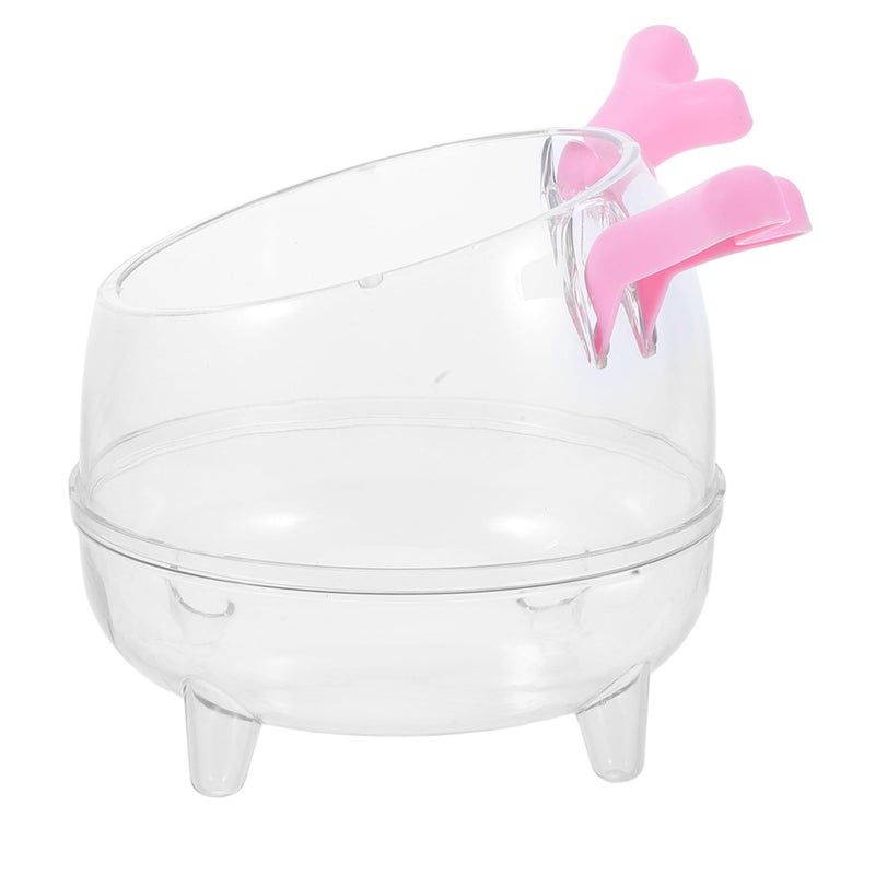 Small Pet Litter Box Sand Bath Play Area with Accessories for Hamsters Guinea Pigs - Image 2