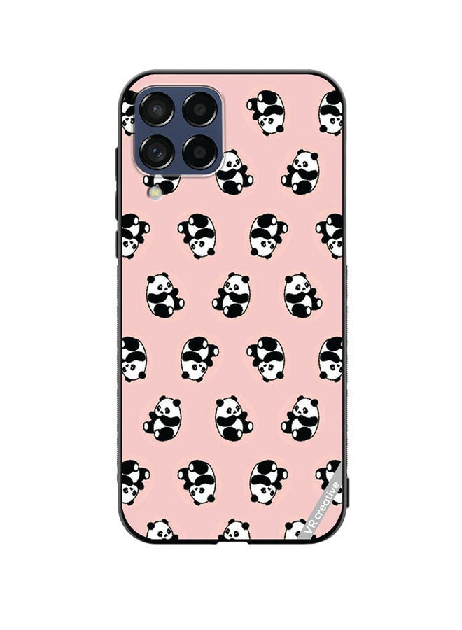 VR CREATIVE Protective Case Cover For Samsung Galaxy M53 Panda Design Multicolour - Image 1