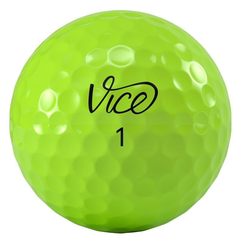 VICE Golf Pro Soft Lime Golf Balls - Image 2