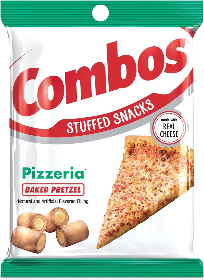Combos Pizzeria Pretzel Baked Snacks 6.3-Ounce Bag - Image 1