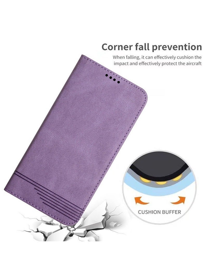 DUNISO For iPhone 14 Pro Max 6.7" Leather Wallet Case, Business Flip Case with RFID Blocking, Folio Cover with 4 Credit Card Holder, Shockproof Case with Stand, Flip Cover for Apple 14 Pro Max 5G Phone Case - Image 2