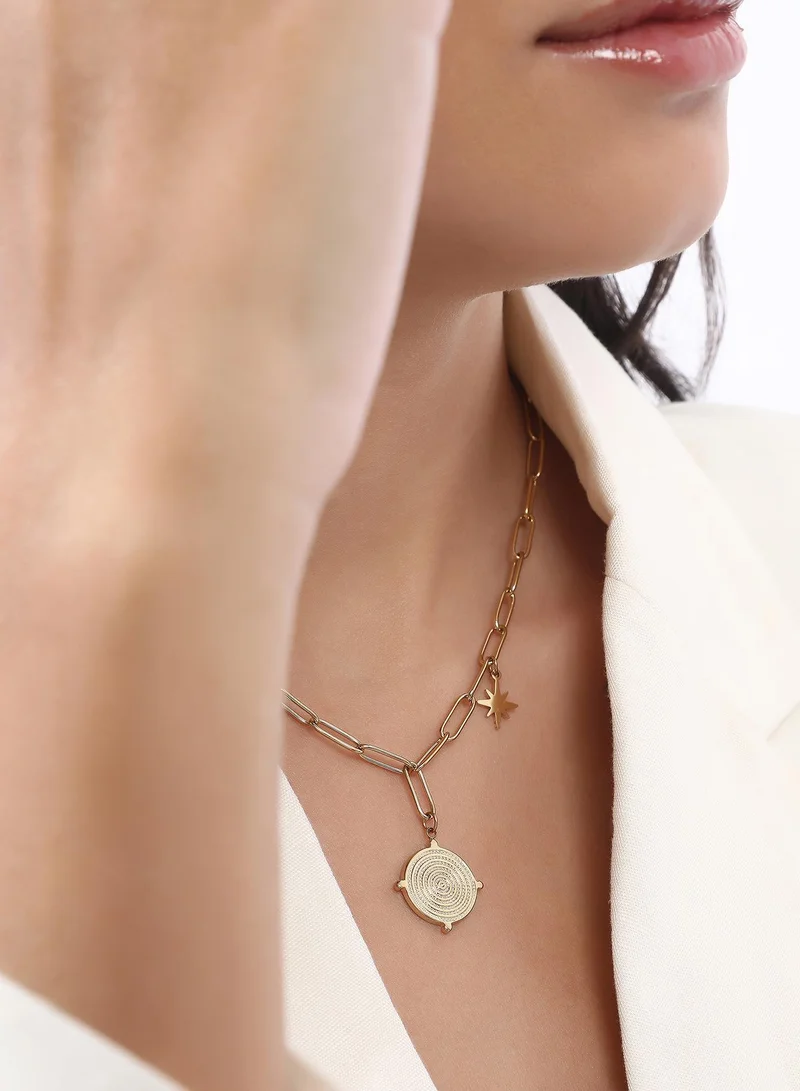 سوهي قلادة سلسلة صناعية سماوية مجوهرات