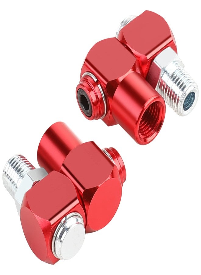 Hromee 1/4 Inch NPT 360 Degree Swivel Air Hose Connector, 1/4” Industrial Air Fittings and Pneumatic Tool Adapter 2 Pack - Image 5