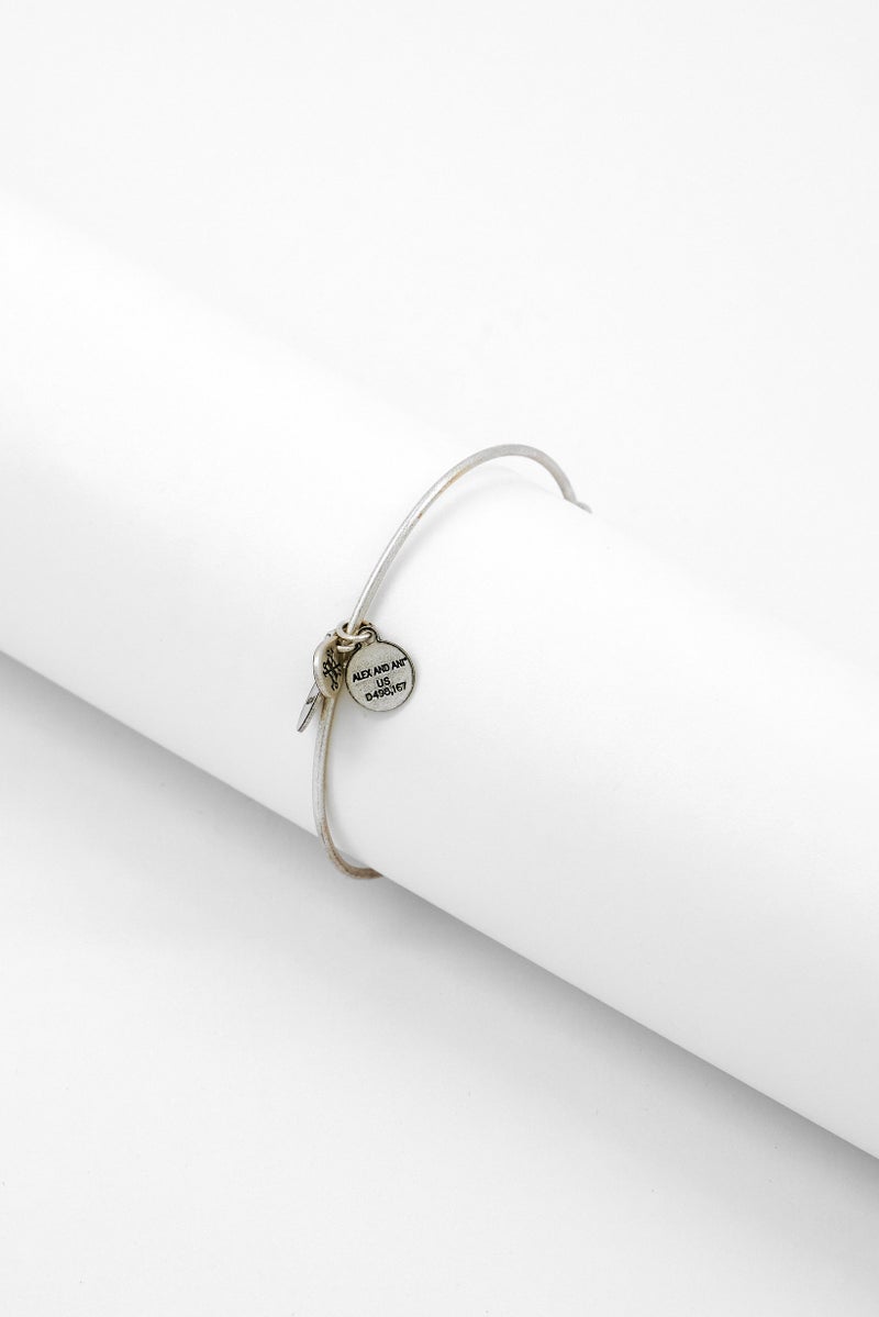 ALEX AND ANI 2021 Graduation Cap Charm Bangle Bracelet, Silver - Image 3