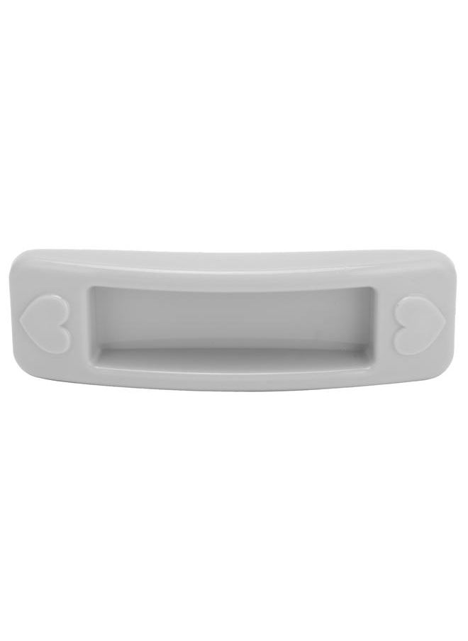 Thoraya Gray NonDrill Glass Sliding Door Handle Paste Plastic Handle for Drawer Window Cabinet  - Image 1