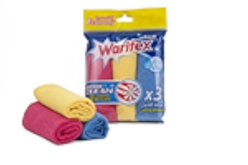 Waritex Micro Clean Economy General Cleaning Cloth -3 Pieces