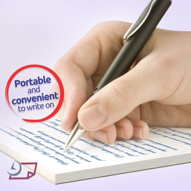 نكست داي ليبلز دفاتر الملاحظات (Memo Pads) – ألواح للكتابة (Writing Pads)؛ 10 دفاتر، كل دفتر يحتوي على 50 ورقة (مقاس 8.5 × 11 بوصة). - Image 4
