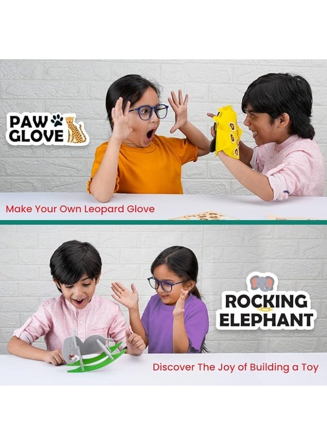 سمارتيفيتي مجموعة أنشطة تعليمية وترفيهية من سمارتيفيتي، مستكشف الغابة، للأطفال من عمر 3 إلى 5 سنوات، 5 ألعاب ممتعة للبنات والأولاد من عمر 3 و4 و5 سنوات - Image 4