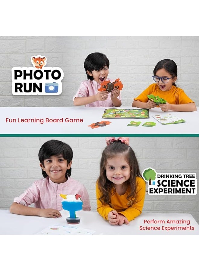 سمارتيفيتي مجموعة أنشطة تعليمية وترفيهية من سمارتيفيتي، مستكشف الغابة، للأطفال من عمر 3 إلى 5 سنوات، 5 ألعاب ممتعة للبنات والأولاد من عمر 3 و4 و5 سنوات - Image 3