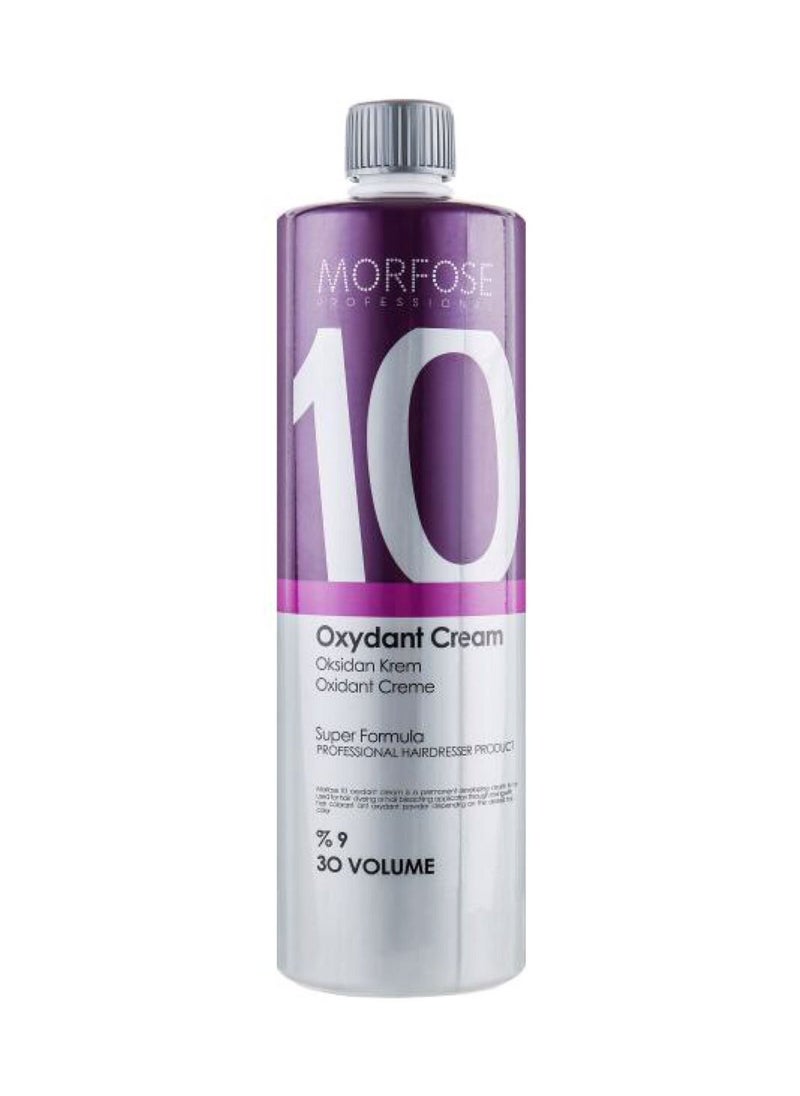 MORFOSE - Morfose 10 Oxidant Cream 9% 30 Volume 1000ml: Professional Hair Developer - Image 1