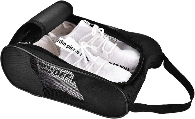 cheekyglo Portable Golf Shoes Case Breathable Golf Shoe Carrier Bag Proof Sports Shoe Storage Organiser for Golf Accessories - Image 4