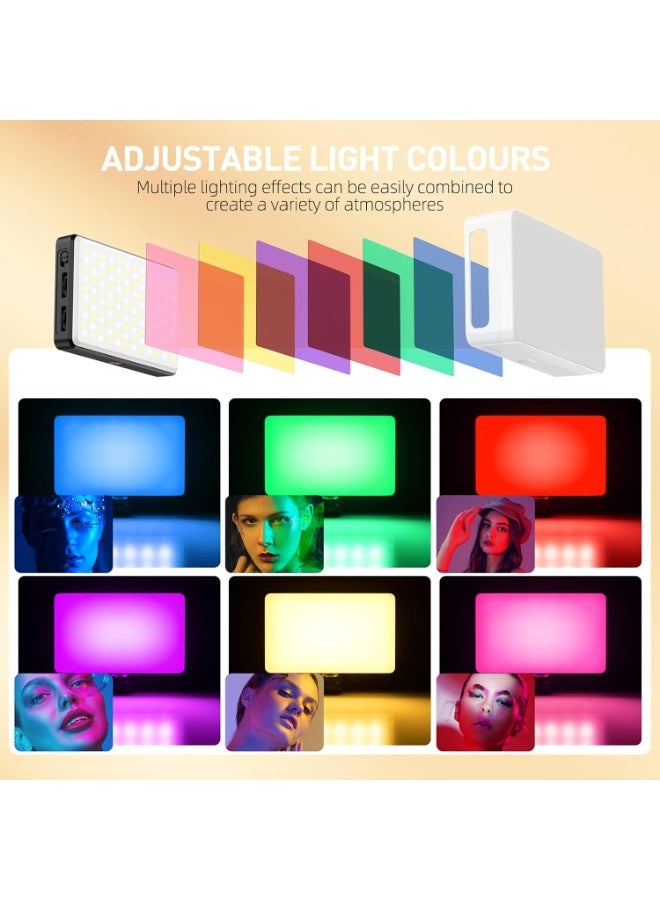 120 LED Rechargeable Selfie Light with Clip – 5000mAh Phone Video Light, 3 Light Modes for Phone, iPad, Camera, Laptop, TikTok, Live Streaming, and Video Recording - Image 4
