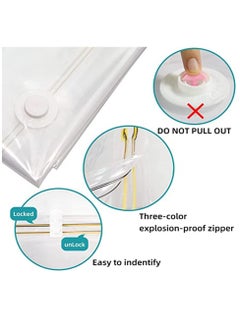 Vacuum Storage Bags 8 Pieces (3 x Jumbo, 2 x Large, 3 x Medium) for Comforters Blankets Clothes Pillows Travel Space Saver Seal Bag Hand Pump Included - pzsku/ZADF2D272A786B4086B8AZ/45/_/1660291557/b0062148-92d7-4c76-b9fc-e6e03c4e3cfa