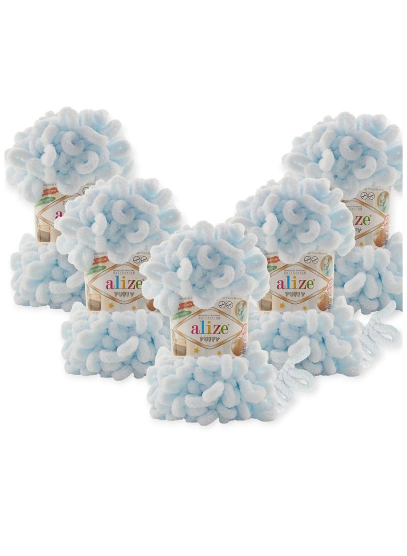 ALIZE Eliza Bovey Wool Yarn 5pcs 730 - Image 1