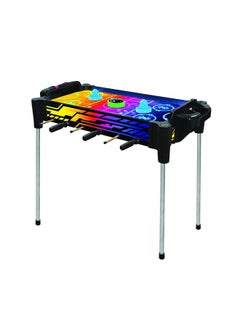 Ambassador 27" (68.5cm) 2-in-1 Reversible Football (Foosball/Soccer) & Hover Puck Air Hockey Table Neon Version  - Image 4