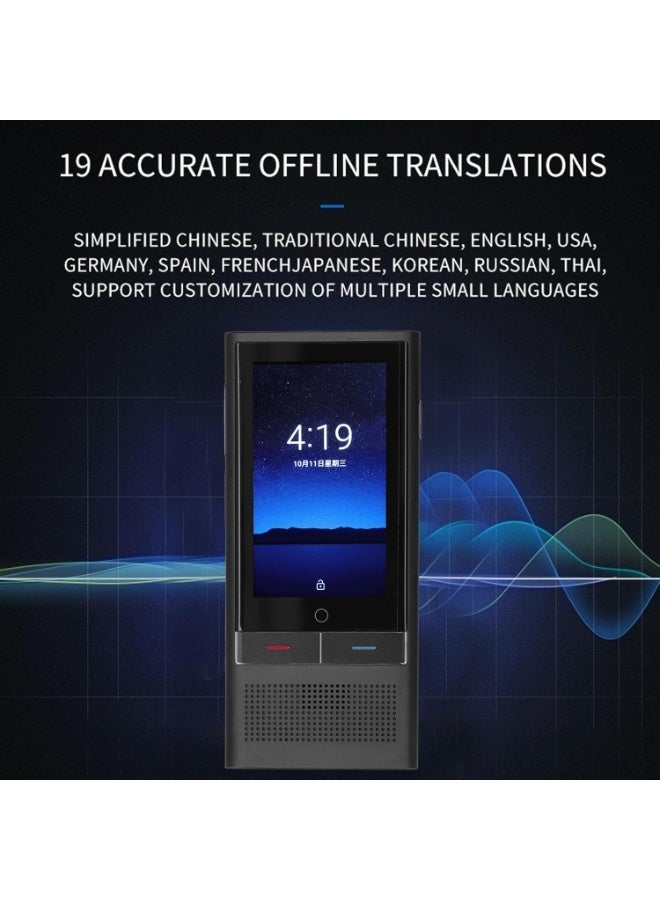 Smart Voice Translator Device with 142 Languages, HD Touch Screen, Photo Translation & Noise Reduction - Image 3