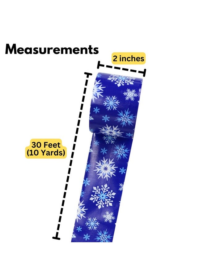 Iconikal Christmas Style Printed Duct Tape, 6 Styles, 2 Inches X 10 Yards, 12-Pack  - Image 4