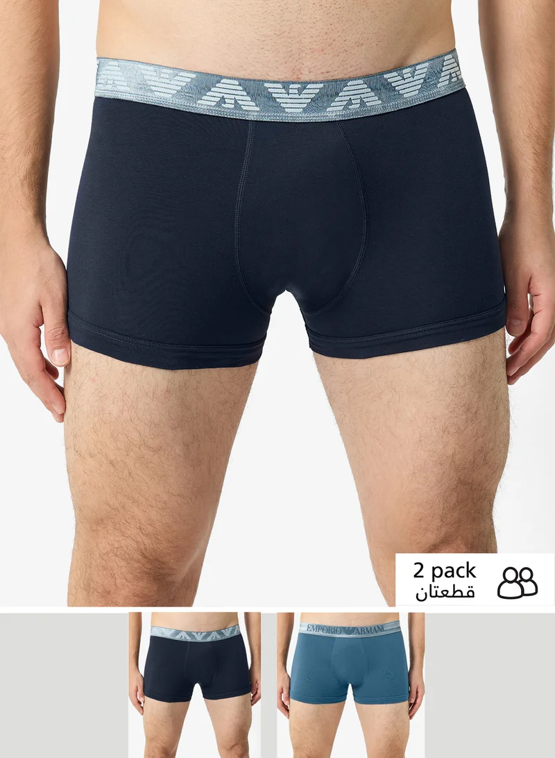 3 Pack Of Logo Boxers