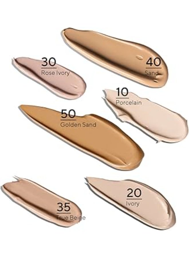 Mádara SKINONYM Semi-Matte Peptide Foundation 20 Ivory 30ml - Image 3