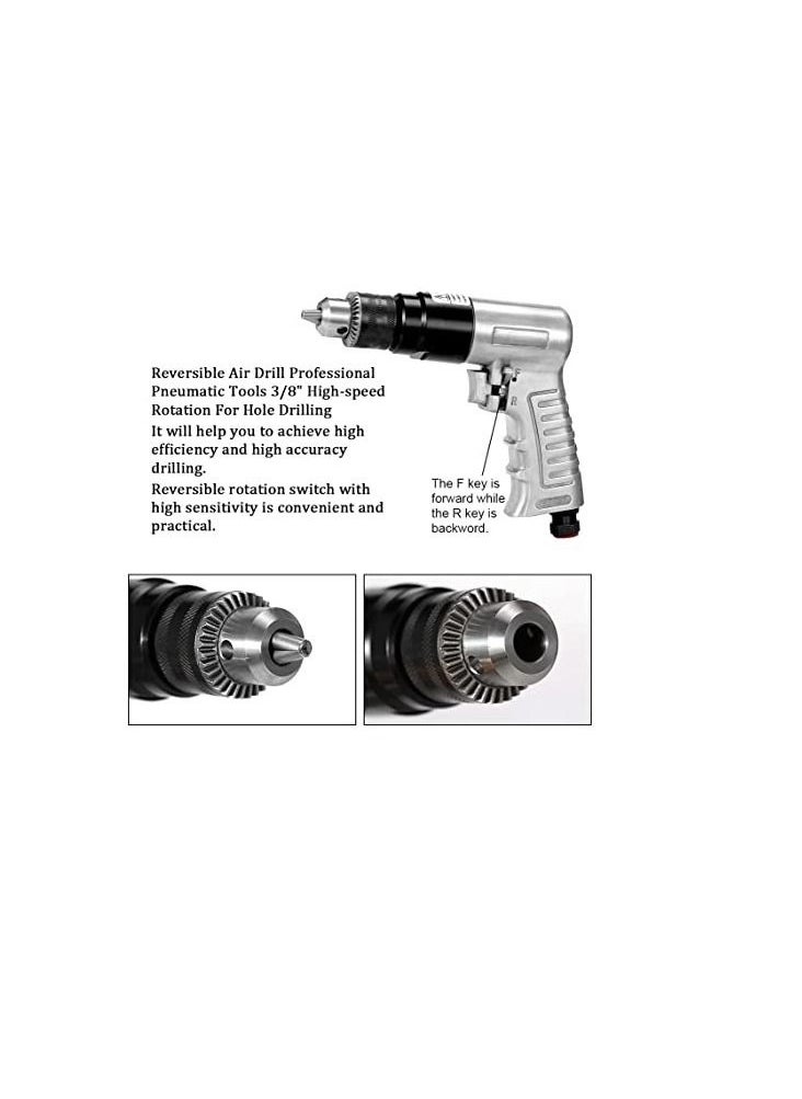 AQSON Air Drill 3/8 inch  - Image 2