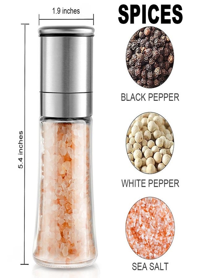 Gulex Salt Grinder Pepper Mill, and Set (Single Grinder) - Image 2