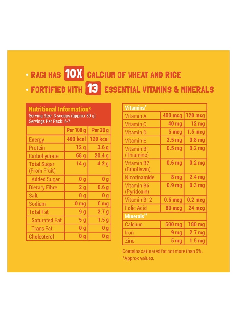 Slurrp Farm Mango Ragi & Rice with Milk Cereal for Little Ones 200 Gm - Image 5