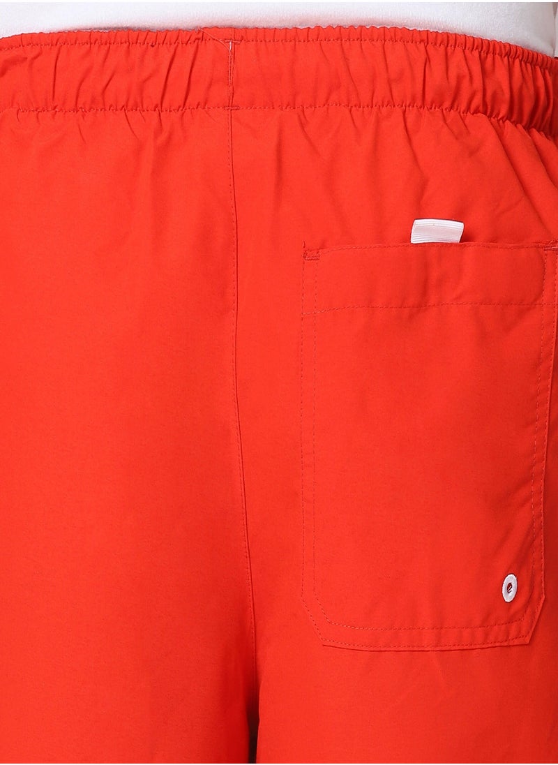 OLAIAN OLAIAN by DECATHLON, Men Surfing Boardshort Hendaia Eco NT red  - Image 2
